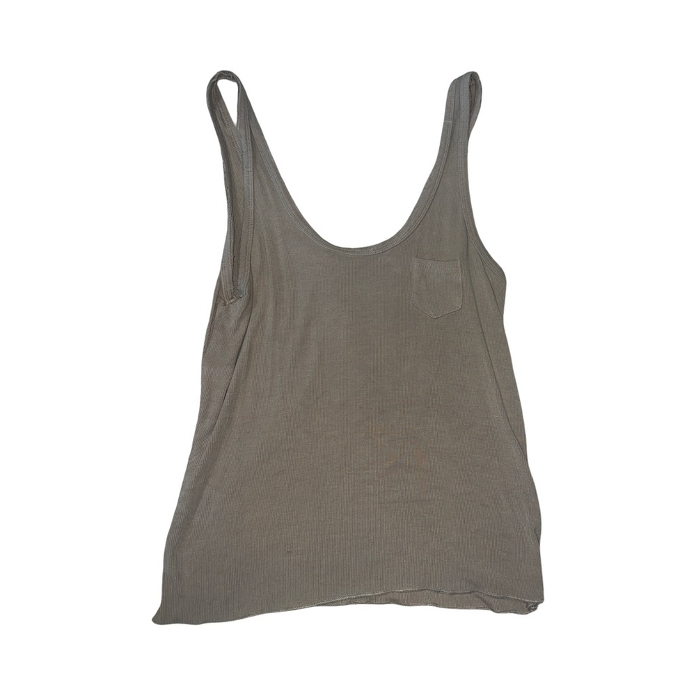 POL Tan Sleeveless Tank Top